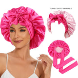 LAVI's Premium Silky-Satin Hair Cap (Bonnet)